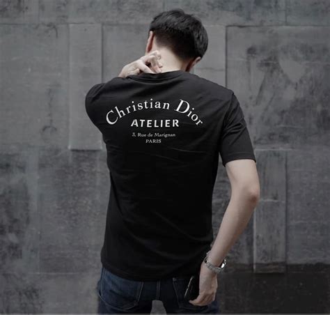 christian dior atelier t shirt mens|Christian Dior t shirt price.